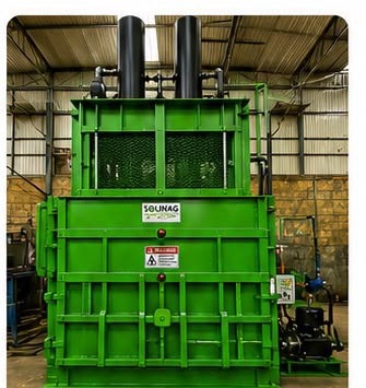 Compactadora hidráulica vertical SOL-CV de SOLINAG